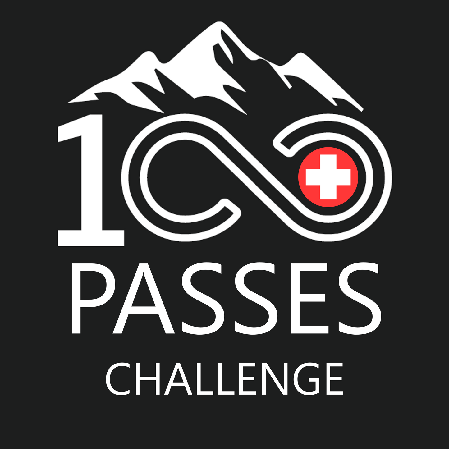 100 Passes Challenge rowerowa mapa Szwajcarii